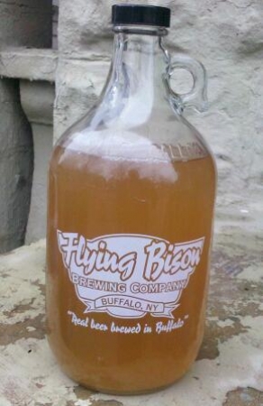 Flying Bison Ginger Peach Soda