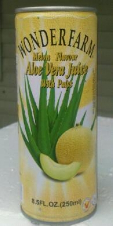 Wonderfarm Aloe Vera Juice Drink Melon