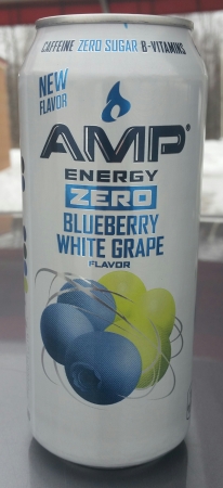 Amp Energy Zero Blueberry White Grape