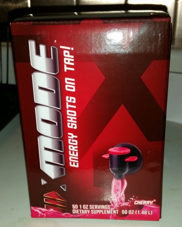 X Mode Energy Shots on Tap Cherry