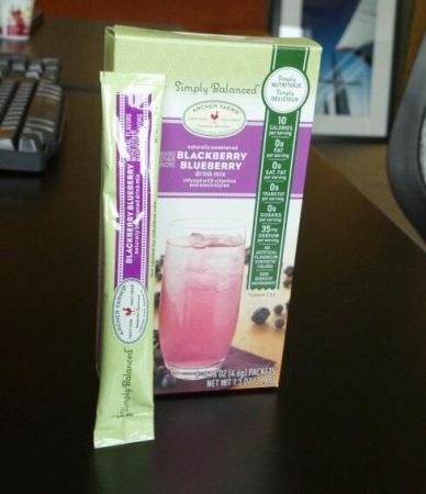 Archer Farms Simply Balanced Blackberry Blueberry Drink Mix