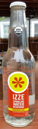 Izze Sparkling Water Beverage Mandarin Lime