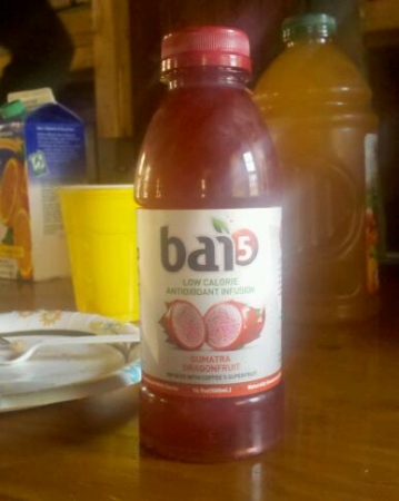 Bai 5 Calories Antioxidant Infusions Sumatra Dragonfruit