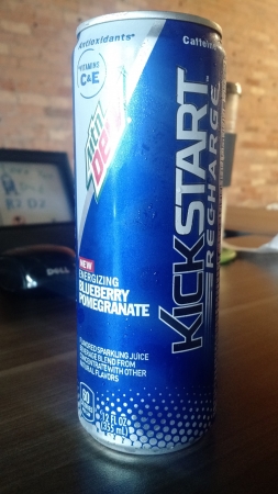 Mountain Dew Kickstart Blueberry Pomegranate