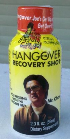 Hangover Joe's Get Up & Go Recovery Shot Citrus