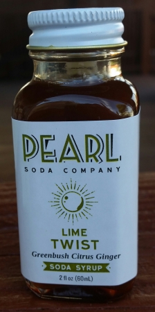 Pearl Soda Company Soda Syrup Lime Twist (Greenbush Citrus Ginger)