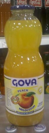 Goya Peach Nectar