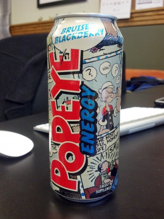 Popeye Energy Bruiser Blackberry