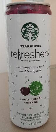 Starbucks Refreshers Black Chery Limeade