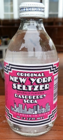 New York Seltzer Raspberry Soda