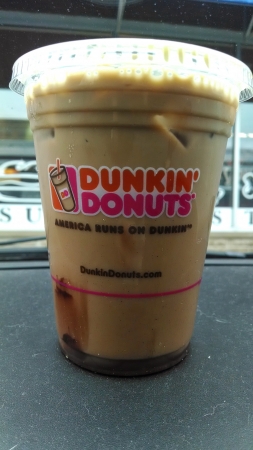 Dunkin' Donuts Iced Coffee Jamoca Almond Fudge Swirl