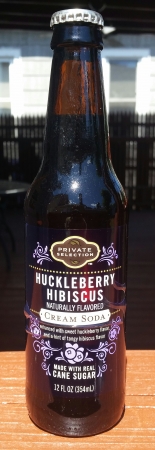 Private Selection Huckleberry Hibiscus Cream Soda