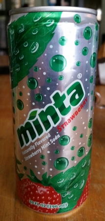 Minta Strawberry Mint Soda