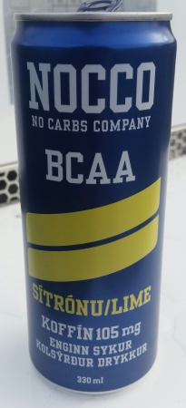 NOCCO BCAA Sitronu/Lime