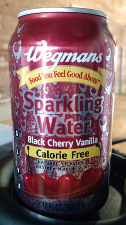 Wegmans Sparkling Water Black Cherry Vanilla