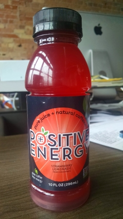 Positive Energy Strawberry Lemonade