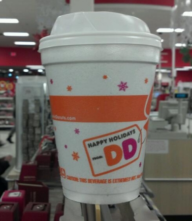 Dunkin' Donuts Mint Hot Chocolate