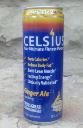 Celsius Sparkling Ginger Ale