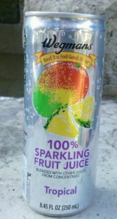 Wegmans Sparkling Fruit Juice Tropical