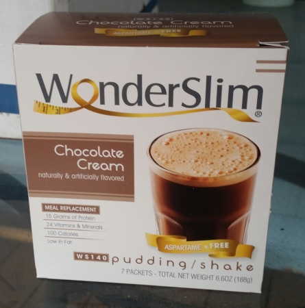Wonderslim Pudding/Shake Chocolate Cream