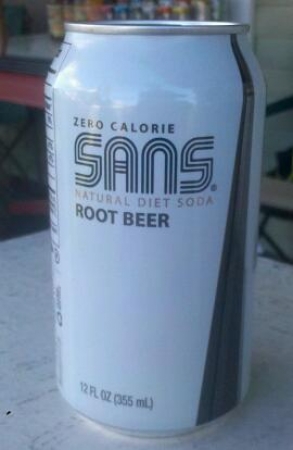 Sans Natural Diet Soda Root Beer