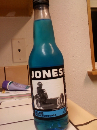 Jones Soda Blue Bubblegum