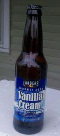 Langers Gourmet Soda Vanilla Cream