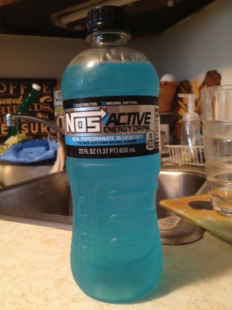 NOS Active Energy Drink Acai Pomegranate Blueberry