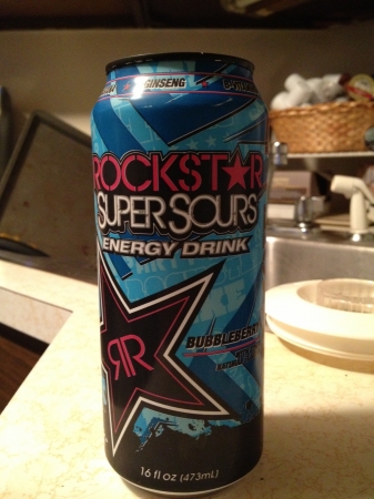 Rockstar Super Sours Energy Drink Bubbleberry