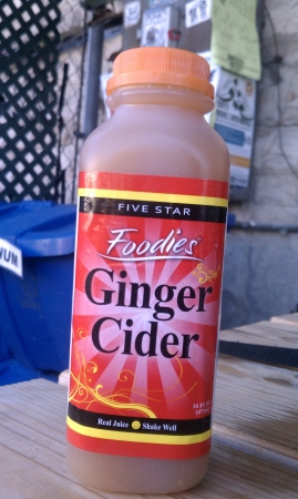 Five Star Foodies Ginger Cider