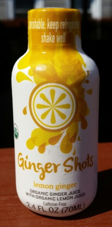 Ginger Shots Lemon Ginger