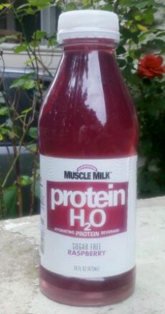 Muscle Milk Protein H2O Sugar Free Raspberry