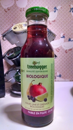 Treehugger Organics Organic Blueberry, Lime, & Pomegranate