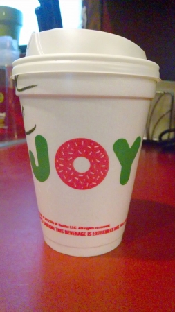 Dunkin' Donuts Salted Caramel Hot Chocolate