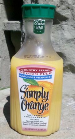 Simply Orange Country Stand Medium Pulp