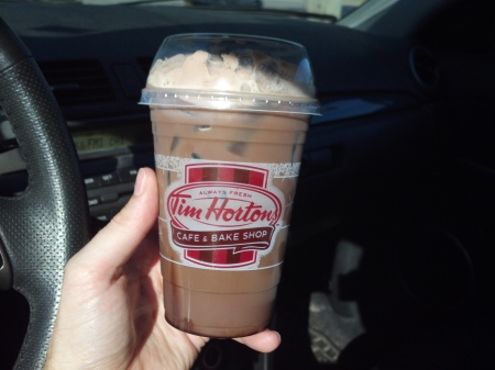 Tim Horton's Iced Cappuccino Mocha