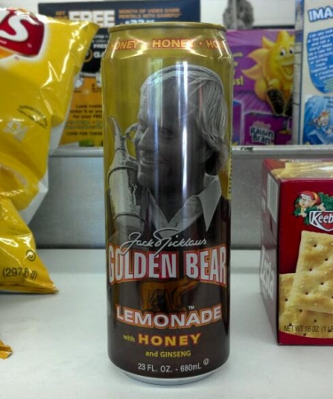 Arizona  Golden Bear Lemonade Honey Ginseng