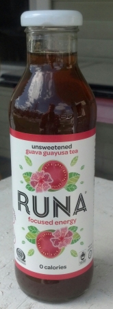 Runa Focused Energy Unsweetened Guava Guayusa Tea