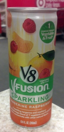 V8 V-Fusion Sparkling Tangerine Raspberry