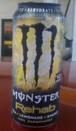 Monster Rehab Tea + Lemonade + Energy