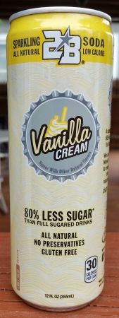 2B Sparkling Soda Vanilla Cream