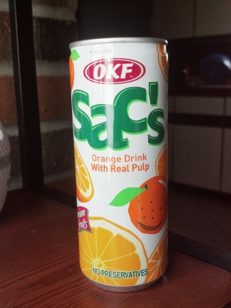 OKF Sac's Orange Drink With Real Pulp