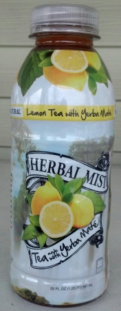 Herbal Mist Tea made with Yerba Mate Lemon