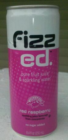 Fizz Ed. Pure Fruit Juice & Sparkling Water Red Raspberry