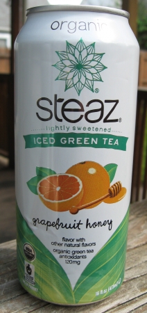 Steaz Iced Green Tea Grapefruit Honey