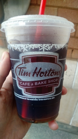 Tim Horton's Iced Coffee Vanilla