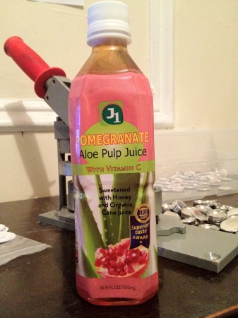 Jayone Aloe Pulp Juice Pomegranate