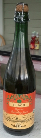 Val de France Organic Sparkling Juice Peach