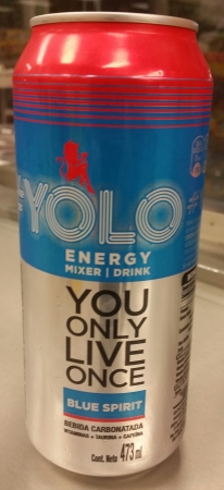 #Yolo Energy Mixer | Drink Blue Spirit