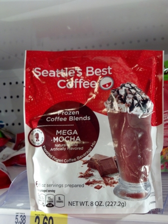 Seattle's Best Coffee Frozen Coffee Blends Mega Mocha